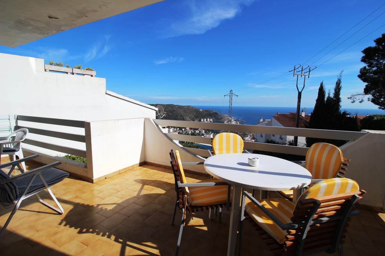 Dulce Vida 1, Apartamento Con Piscina Comunitaria, Vistas Al Mar Y Wifi Appartement Roses Buitenkant foto